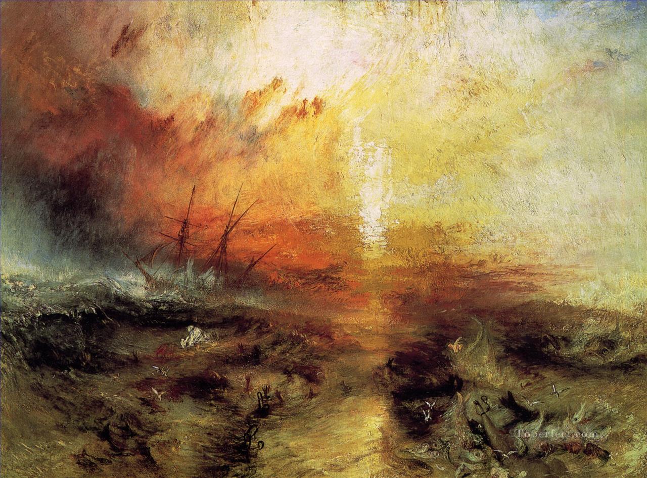 Turner The Slave Ship seascape Oil Paintings